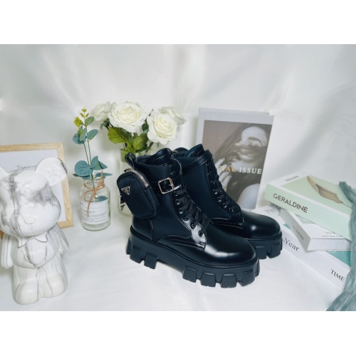 Replica Prada Boots For Women #1097528 $112.00 USD for Wholesale
