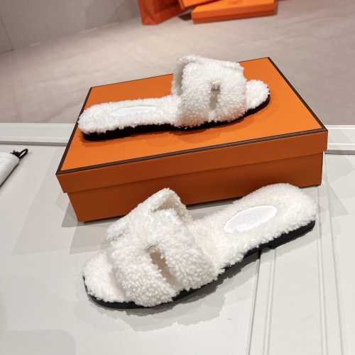 Replica Hermes Slippers For Women #1097539 $105.00 USD for Wholesale