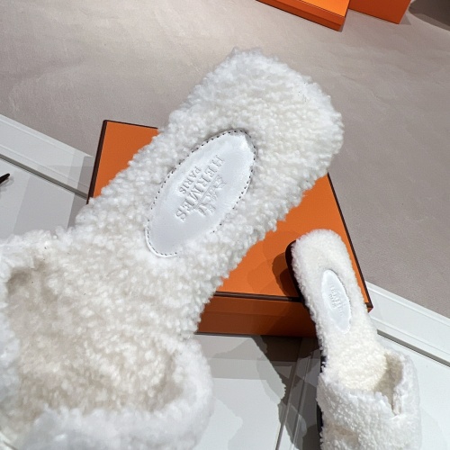 Replica Hermes Slippers For Women #1097539 $105.00 USD for Wholesale