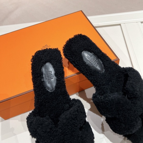 Replica Hermes Slippers For Women #1097540 $105.00 USD for Wholesale