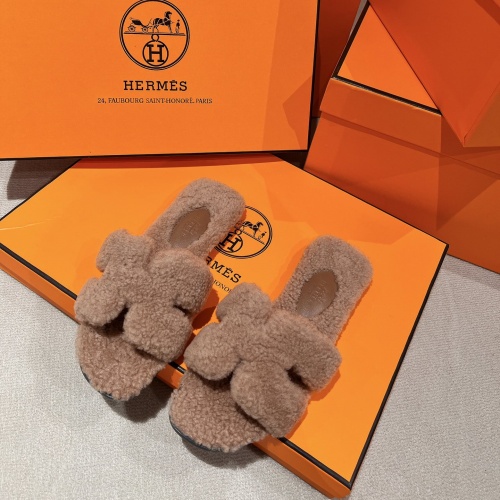 Hermes Slippers For Women #1097541 $105.00 USD, Wholesale Replica Hermes Slippers