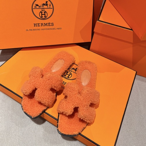Hermes Slippers For Women #1097543 $105.00 USD, Wholesale Replica Hermes Slippers