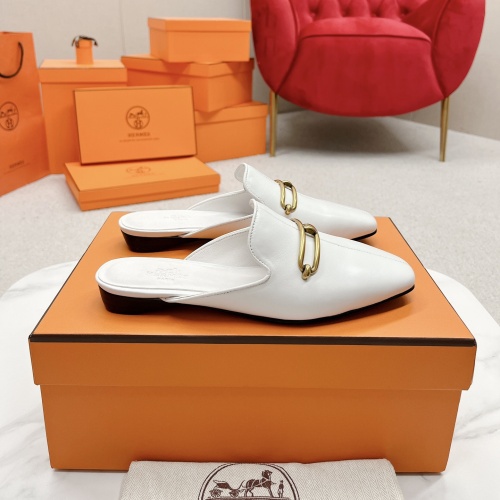 Replica Hermes Slippers For Women #1097549 $112.00 USD for Wholesale