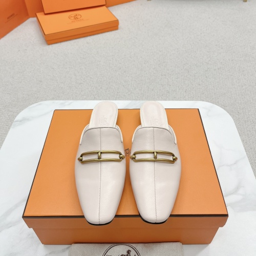 Replica Hermes Slippers For Women #1097550 $112.00 USD for Wholesale