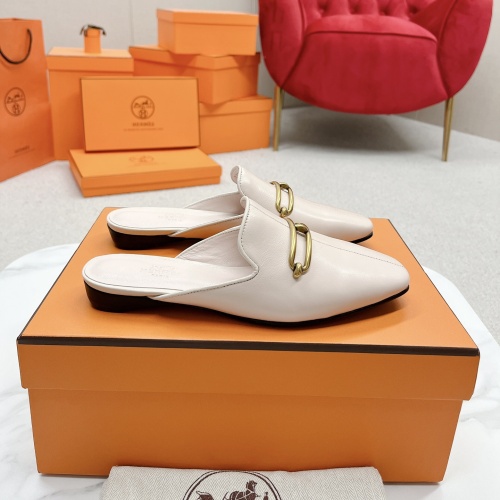 Replica Hermes Slippers For Women #1097550 $112.00 USD for Wholesale