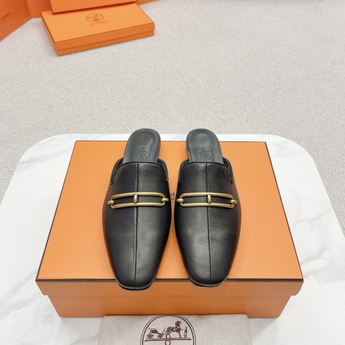 Replica Hermes Slippers For Women #1097552 $112.00 USD for Wholesale