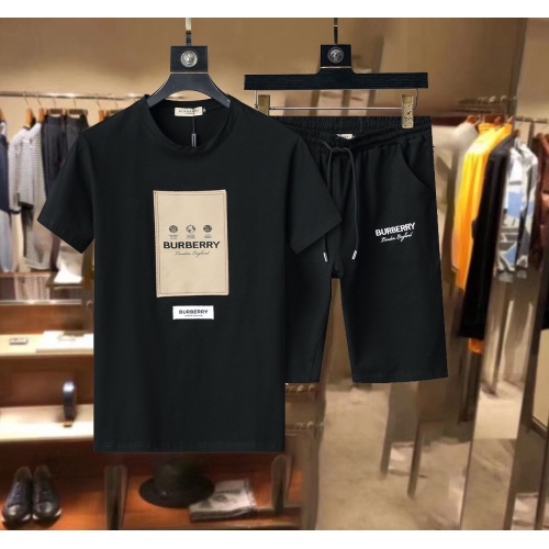 Burberry Tracksuits Short Sleeved For Men #1097558 $48.00 USD, Wholesale Replica Burberry Tracksuits
