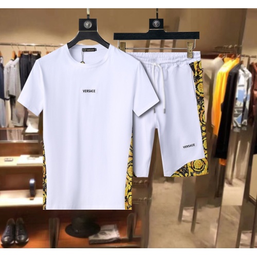 Versace Tracksuits Short Sleeved For Men #1097561 $48.00 USD, Wholesale Replica Versace Tracksuits