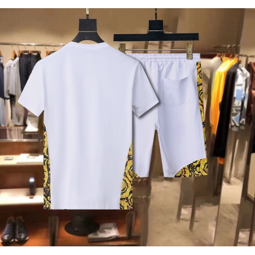 Replica Versace Tracksuits Short Sleeved For Men #1097561 $48.00 USD for Wholesale