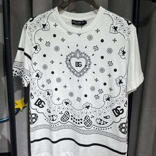 Dolce &amp; Gabbana D&amp;G T-Shirts Short Sleeved For Unisex #1097593 $41.00 USD, Wholesale Replica Dolce &amp; Gabbana D&amp;G T-Shirts