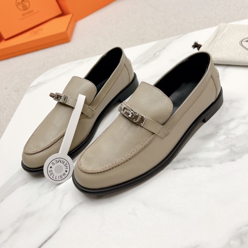Hermes Leather Shoes For Women #1097637 $118.00 USD, Wholesale Replica Hermes Leather Shoes