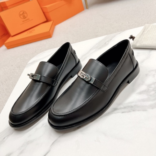 Hermes Leather Shoes For Women #1097639 $118.00 USD, Wholesale Replica Hermes Leather Shoes