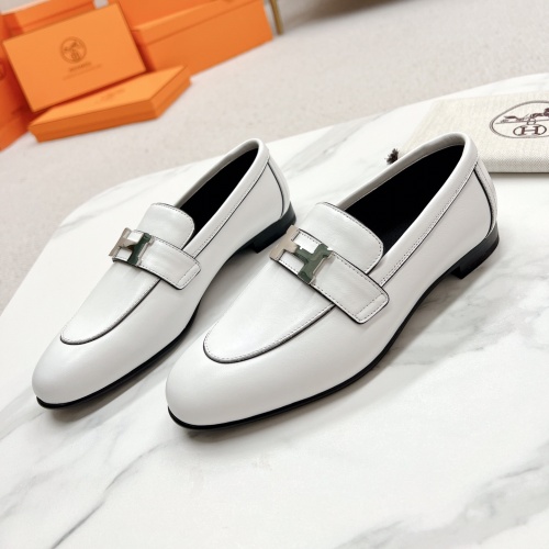 Hermes Leather Shoes For Women #1097645 $125.00 USD, Wholesale Replica Hermes Leather Shoes