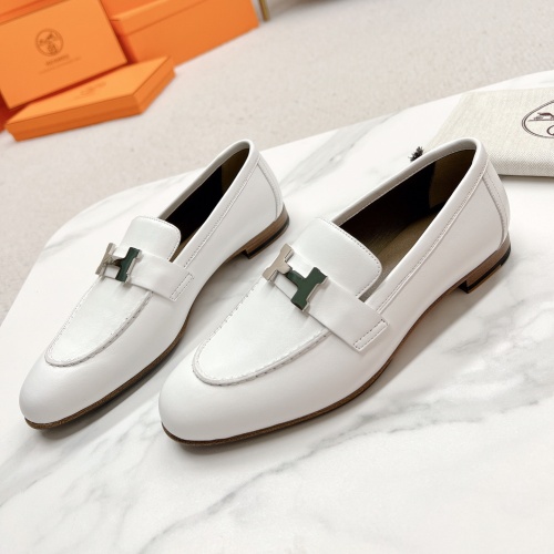 Hermes Leather Shoes For Women #1097646 $125.00 USD, Wholesale Replica Hermes Leather Shoes