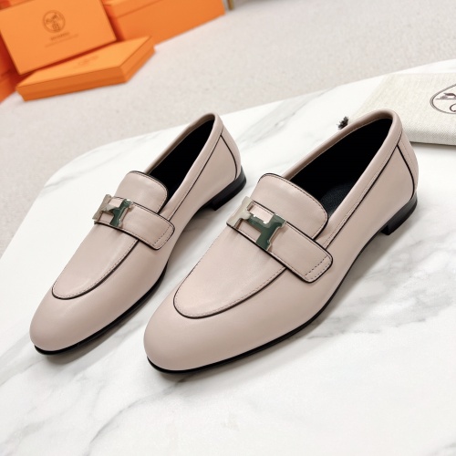 Hermes Leather Shoes For Women #1097647 $125.00 USD, Wholesale Replica Hermes Leather Shoes