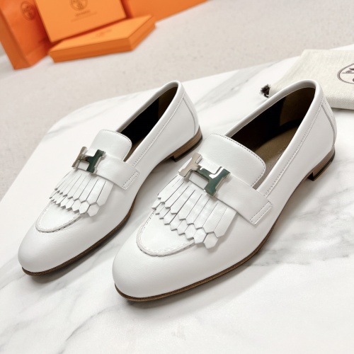Hermes Leather Shoes For Women #1097651 $125.00 USD, Wholesale Replica Hermes Leather Shoes