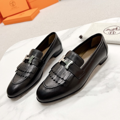 Hermes Leather Shoes For Women #1097652 $125.00 USD, Wholesale Replica Hermes Leather Shoes