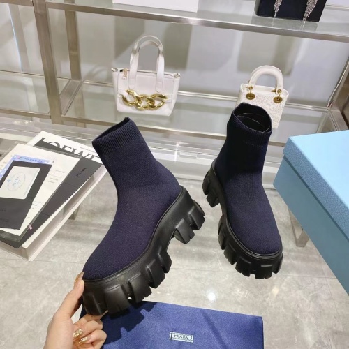 Replica Prada Boots For Women #1097655 $85.00 USD for Wholesale