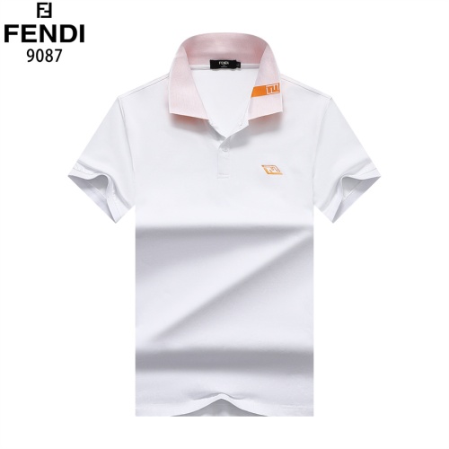 Fendi T-Shirts Short Sleeved For Men #1097675 $29.00 USD, Wholesale Replica Fendi T-Shirts