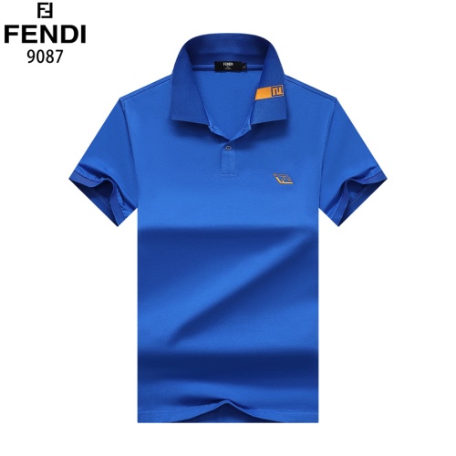 Fendi T-Shirts Short Sleeved For Men #1097676 $29.00 USD, Wholesale Replica Fendi T-Shirts