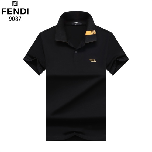 Fendi T-Shirts Short Sleeved For Men #1097679 $29.00 USD, Wholesale Replica Fendi T-Shirts