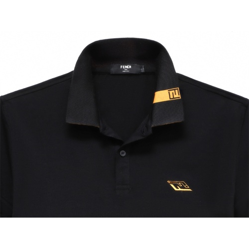 Replica Fendi T-Shirts Short Sleeved For Men #1097679 $29.00 USD for Wholesale