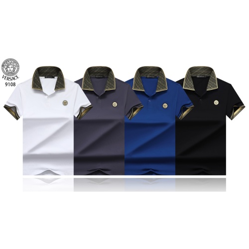 Replica Versace T-Shirts Short Sleeved For Men #1097691 $29.00 USD for Wholesale