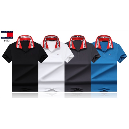 Replica Tommy Hilfiger TH T-Shirts Short Sleeved For Men #1097706 $29.00 USD for Wholesale