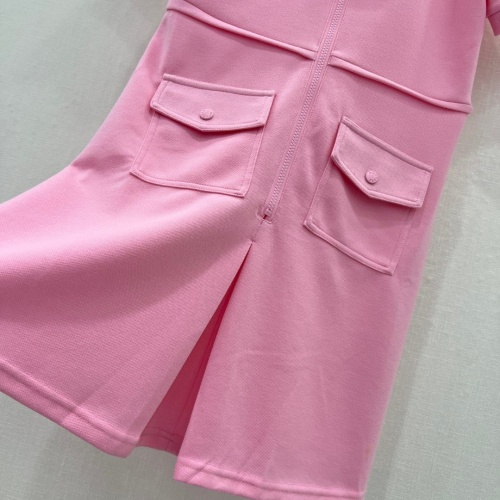 Replica Moncler Dresses Short Sleeved For Women #1097797 $88.00 USD for Wholesale