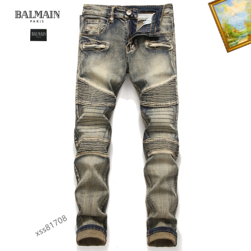 Balmain Jeans For Men #1097815 $48.00 USD, Wholesale Replica Balmain Jeans