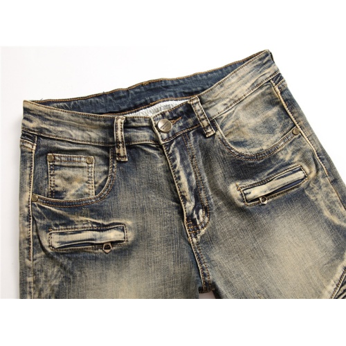 Replica Balmain Jeans For Men #1097815 $48.00 USD for Wholesale