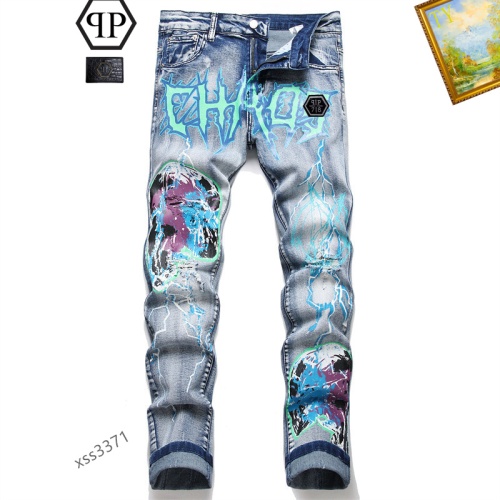 Philipp Plein PP Jeans For Men #1097827 $48.00 USD, Wholesale Replica Philipp Plein PP Jeans