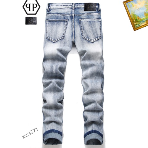 Replica Philipp Plein PP Jeans For Men #1097827 $48.00 USD for Wholesale