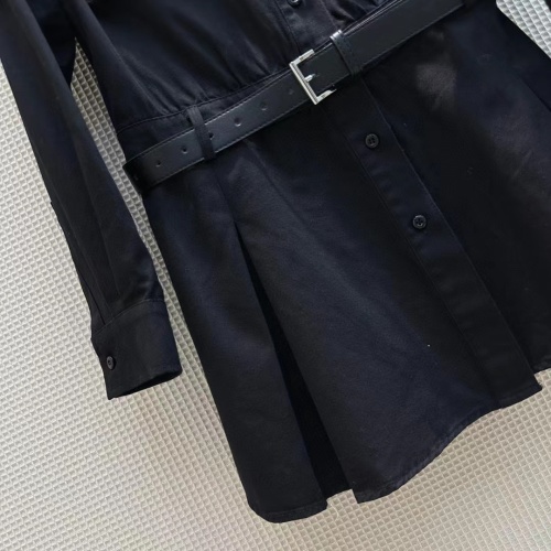Replica Prada Dresses Long Sleeved For Women #1097835 $98.00 USD for Wholesale