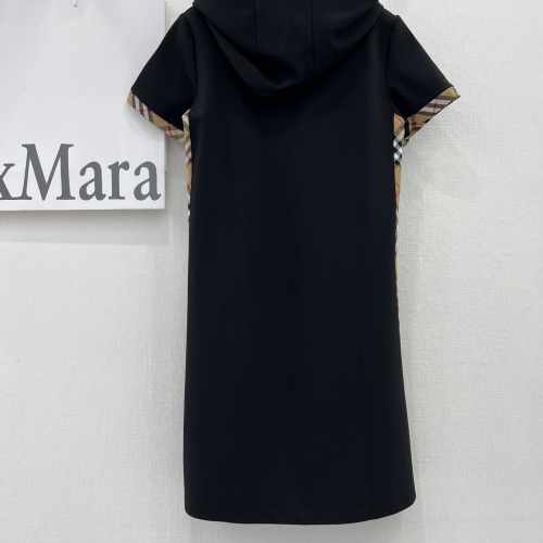 Replica Burberry Dresses Short Sleeved For Women #1097846 $88.00 USD for Wholesale