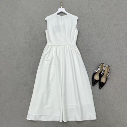 Replica Prada Dresses Sleeveless For Women #1097870 $85.00 USD for Wholesale