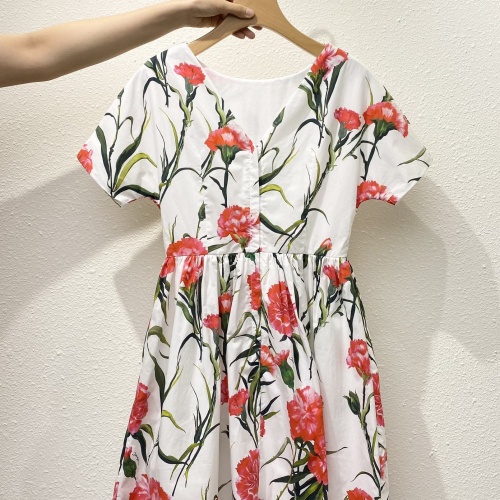 Replica Dolce & Gabbana Dresses Short Sleeved For Women #1097908 $92.00 USD for Wholesale