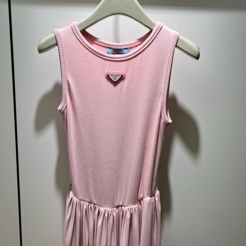 Replica Prada Dresses Sleeveless For Women #1097912 $76.00 USD for Wholesale