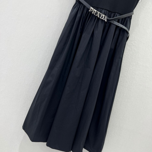 Replica Prada Dresses Short Sleeved For Women #1097918 $85.00 USD for Wholesale