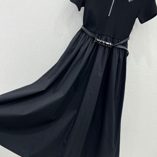 Replica Prada Dresses Short Sleeved For Women #1097919 $85.00 USD for Wholesale