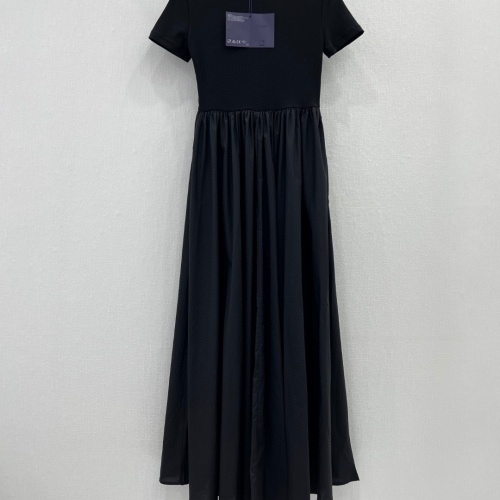 Replica Prada Dresses Short Sleeved For Women #1097920 $85.00 USD for Wholesale