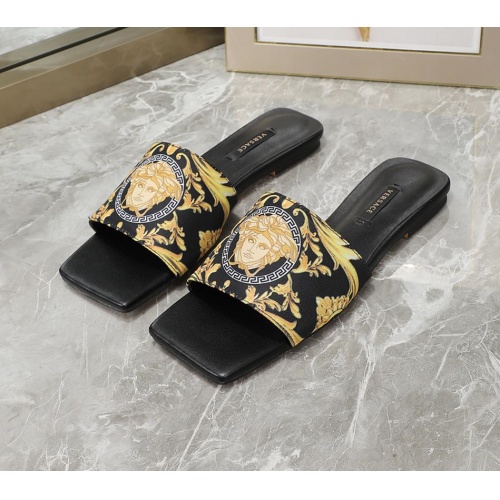 Replica Versace Slippers For Women #1097941 $64.00 USD for Wholesale