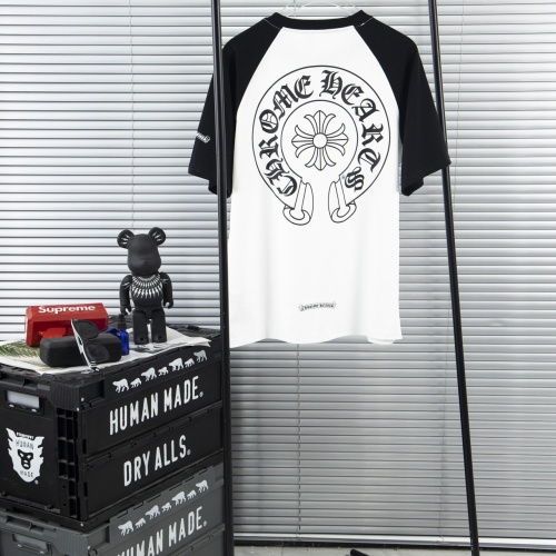 Chrome Hearts T-Shirts Short Sleeved For Unisex #1097955 $32.00 USD, Wholesale Replica Chrome Hearts T-Shirts