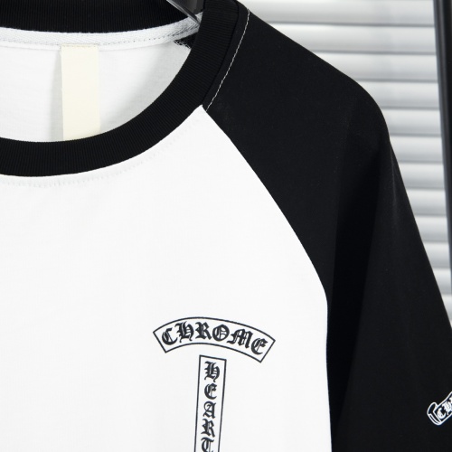 Replica Chrome Hearts T-Shirts Short Sleeved For Unisex #1097955 $32.00 USD for Wholesale