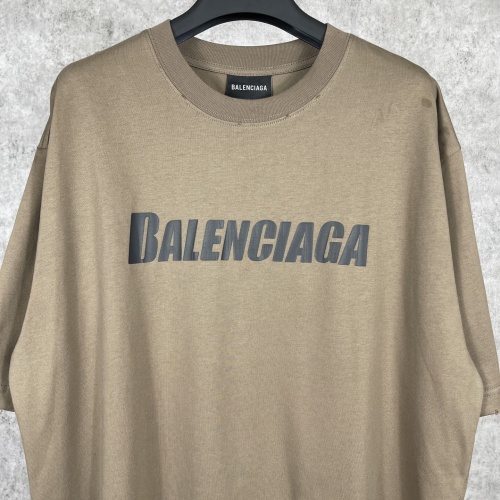Replica Balenciaga T-Shirts Short Sleeved For Unisex #1097972 $36.00 USD for Wholesale