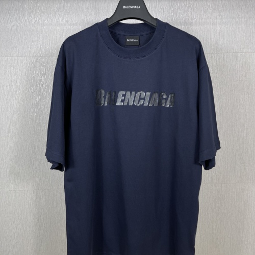Balenciaga T-Shirts Short Sleeved For Unisex #1097973 $36.00 USD, Wholesale Replica Balenciaga T-Shirts