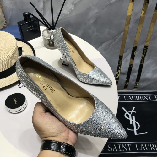 Replica Yves Saint Laurent YSL High-Heeled Shoes For Women #1097994 $118.00 USD for Wholesale