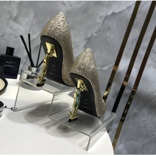 Replica Yves Saint Laurent YSL High-Heeled Shoes For Women #1097995 $118.00 USD for Wholesale