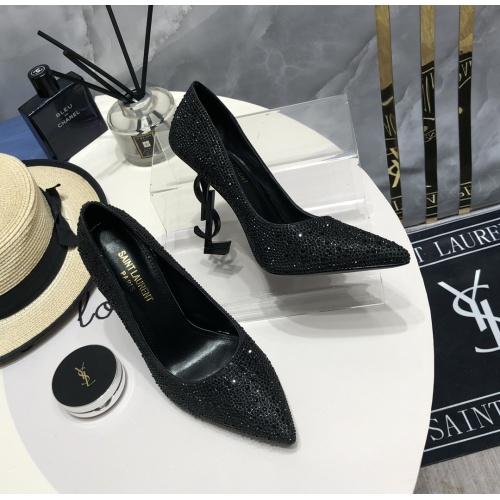 Yves Saint Laurent YSL High-Heeled Shoes For Women #1097996 $118.00 USD, Wholesale Replica Yves Saint Laurent YSL High-Heeled Shoes