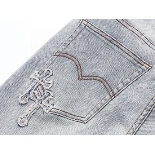 Replica Chrome Hearts Jeans For Men #1098023 $52.00 USD for Wholesale